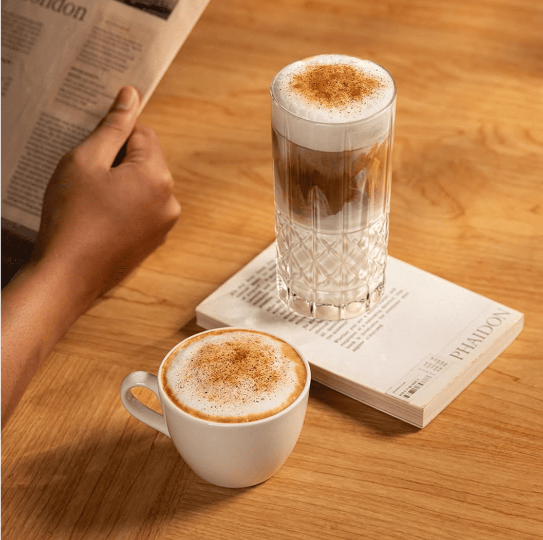 Hot and Ice Cappuccino